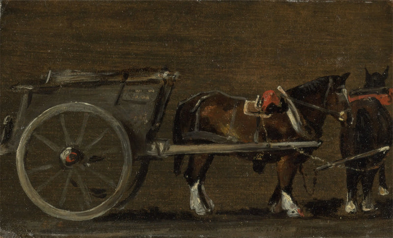 Cavalo e carroça - John Constable
