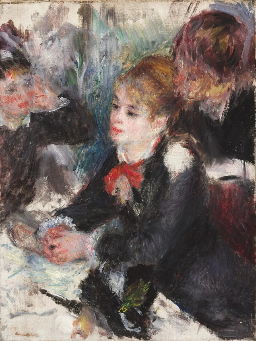 Na loja de chapéus - Pierre-Auguste Renoir