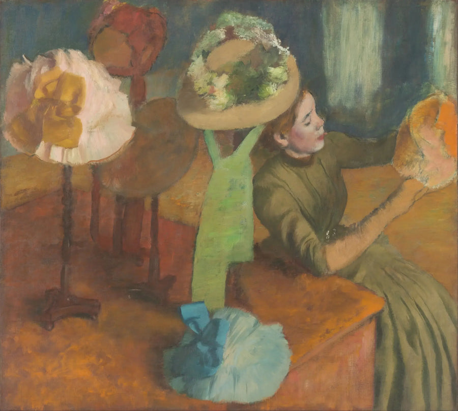 Na modista - Edgar Degas