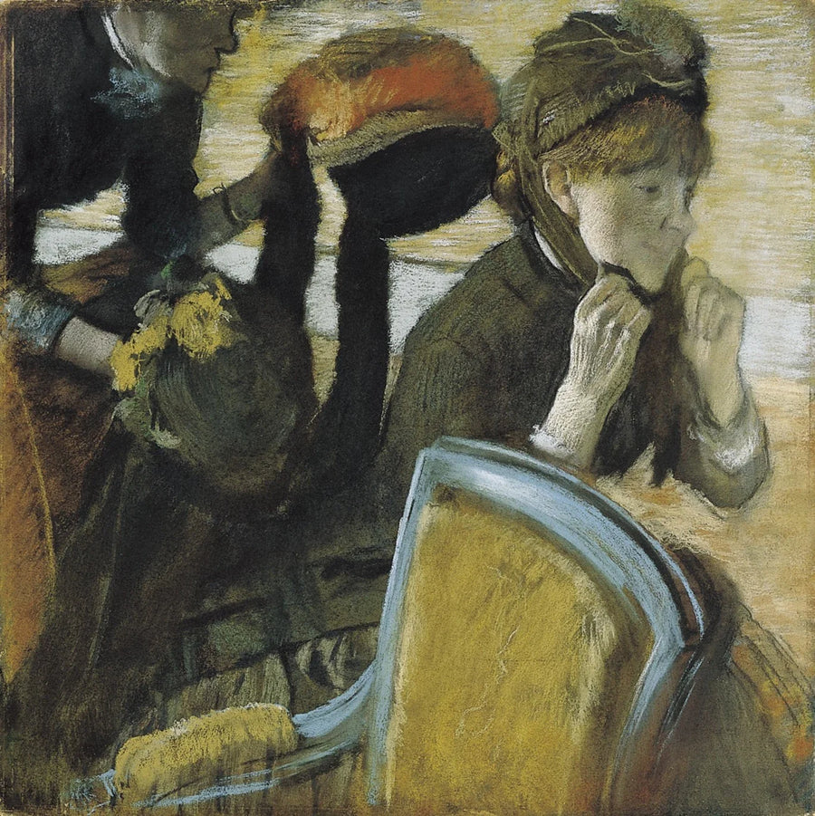 Na modista - Edgar Degas