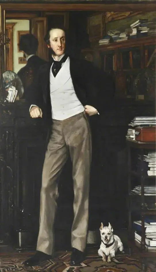 Chichester Samuel Parkinson-Fortescue (1823–1898), barão Carlingford e 2º barão Clermont - James Tissot