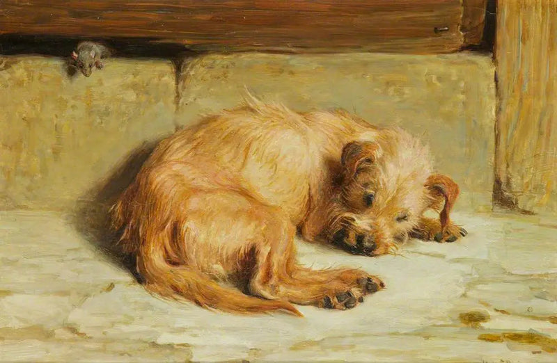 Cão de guarda - Briton Rivière