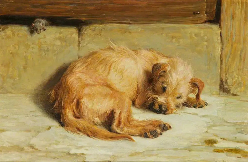 Cão de guarda - Briton Rivière