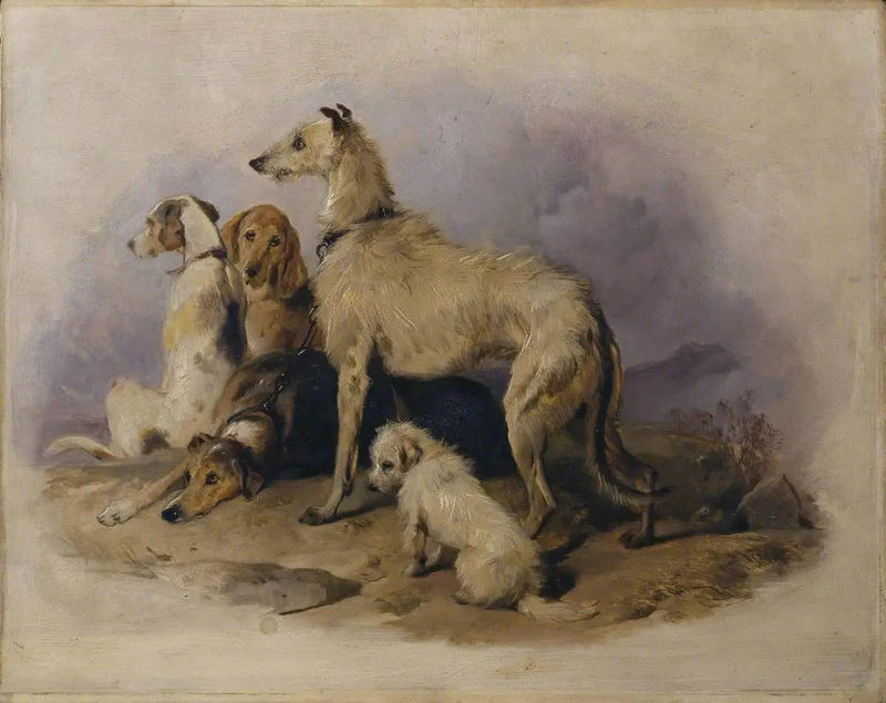 Cães das Terras Altas - Edwin Henry Landseer