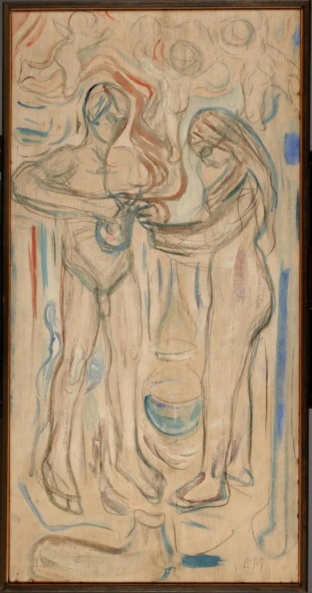 Chimie - Edvard Munch image 1 copie de tableau peinte à la main