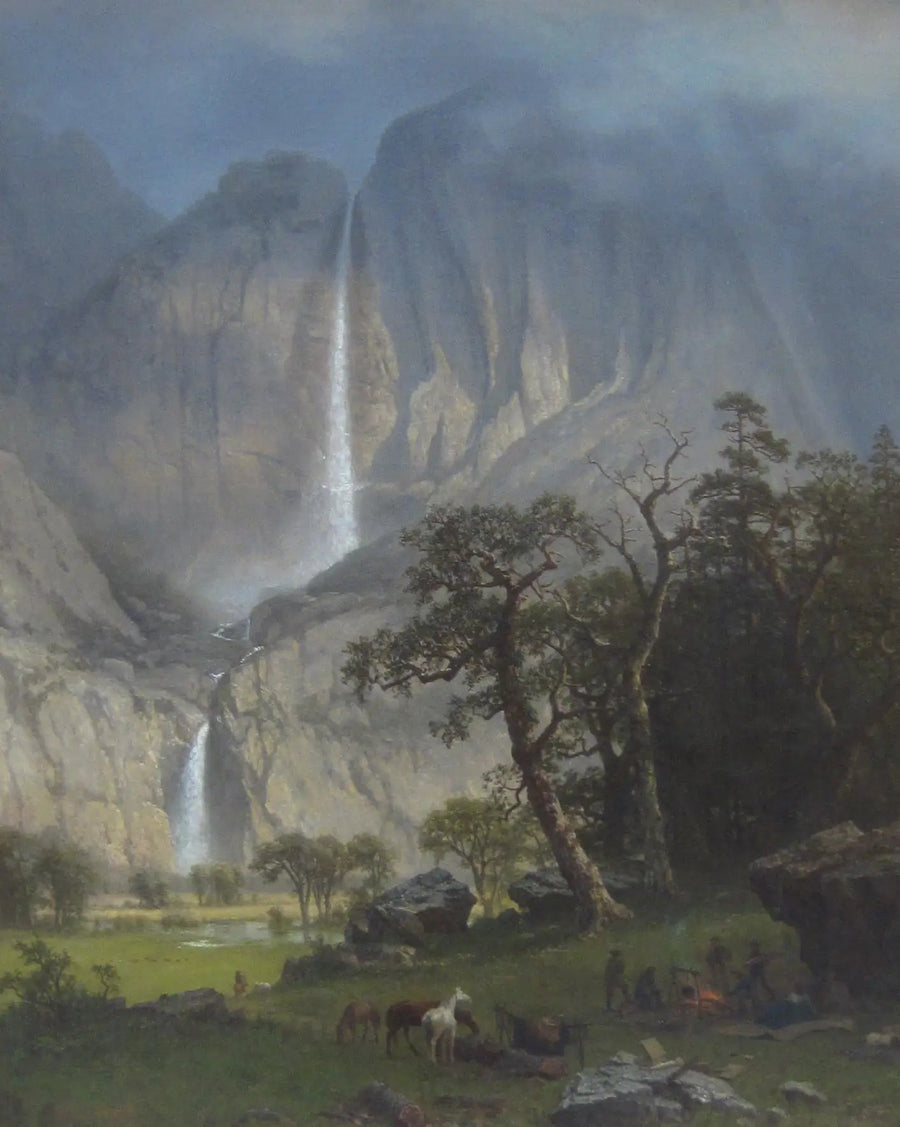 Cho-looke, a queda de Yosemite - Albert Bierstadt