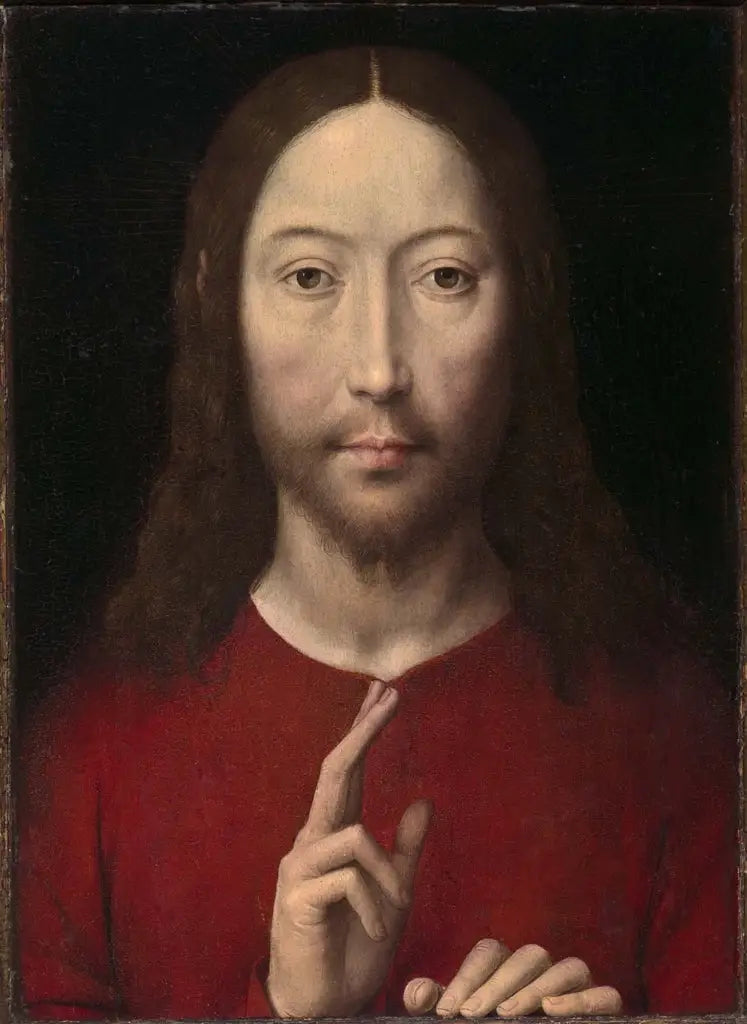 Cristo abençoando - Hans Memling