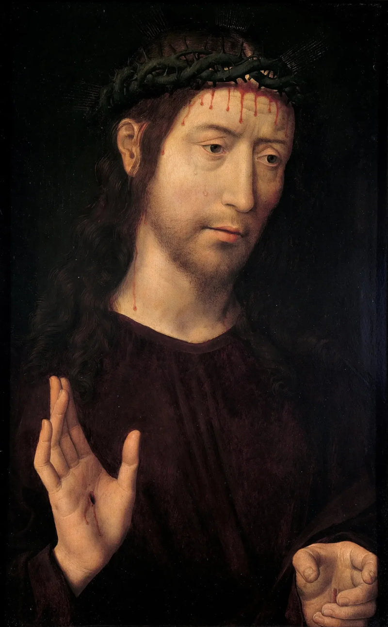 Cristo abençoando - Hans Memling