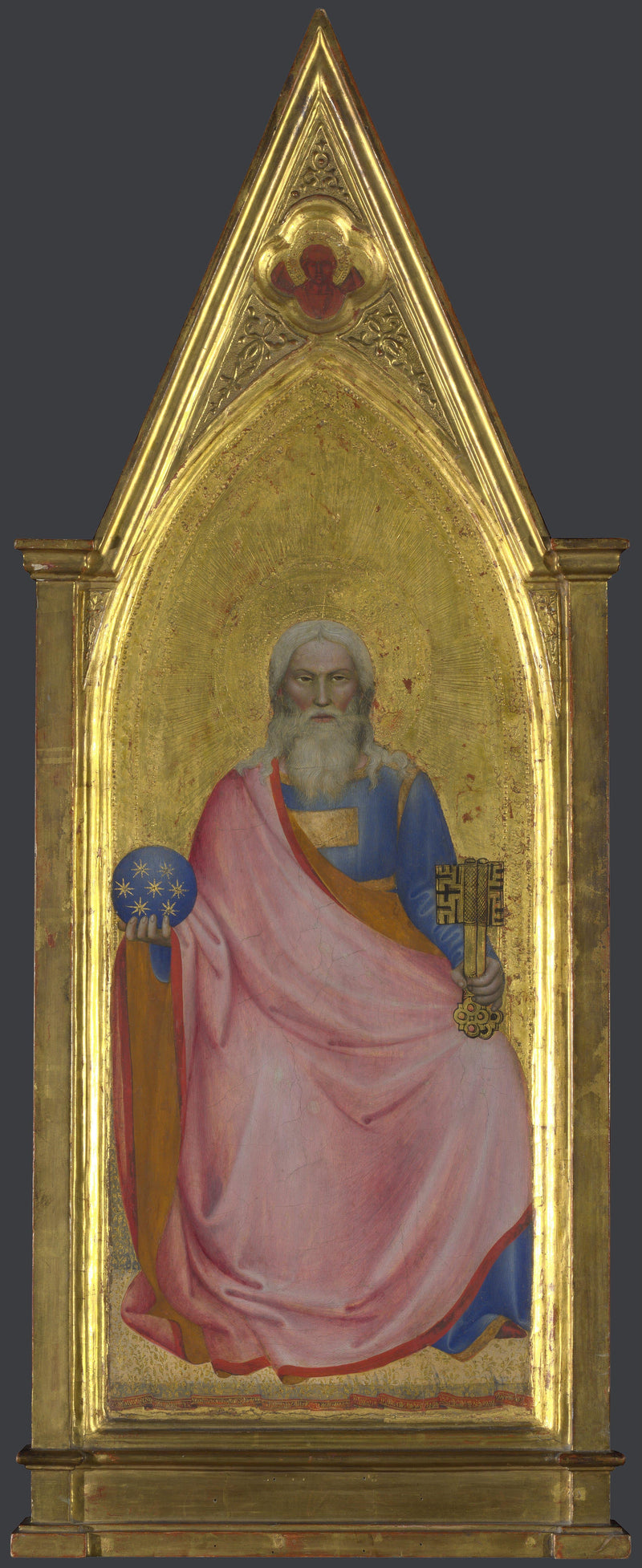 Cristo do Apocalipse: Painel do Pináculo Central - Giovanni da Milano