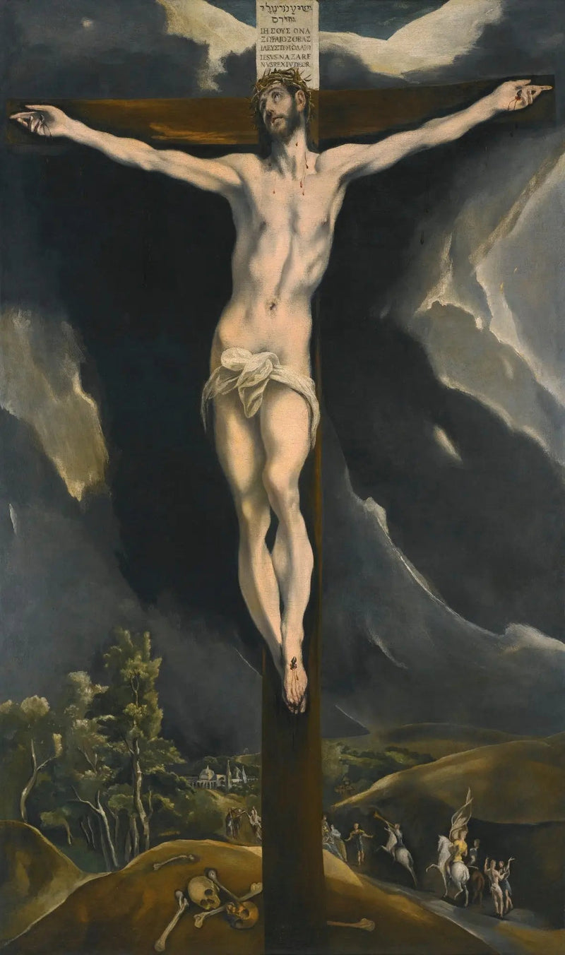 Cristo na cruz - El Greco
