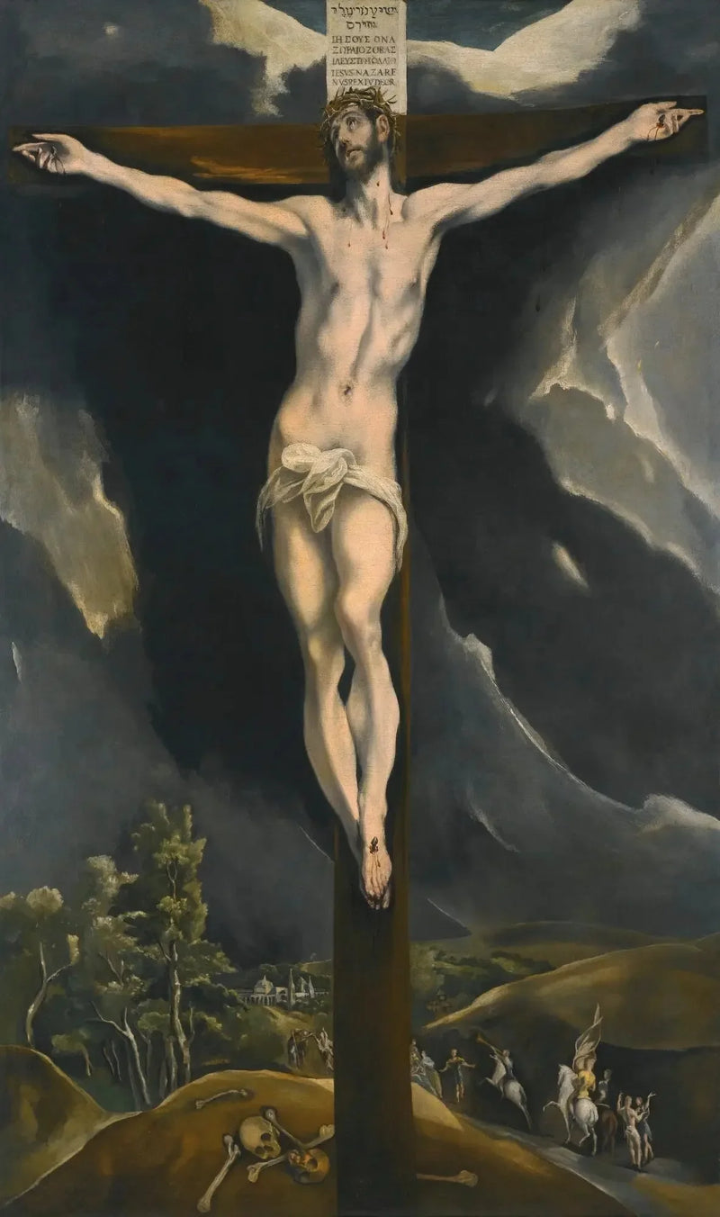 Cristo na cruz - El Greco