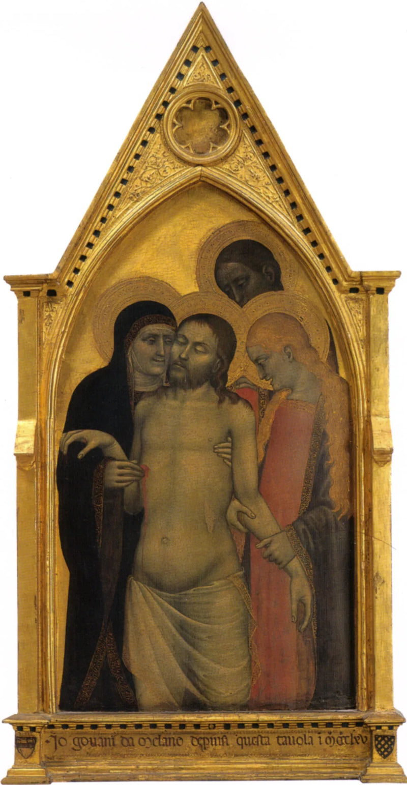 Cristo em piedade - Giovanni da Milano
