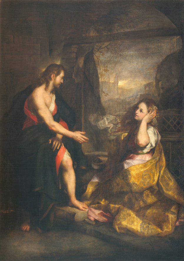 Cristo e a Madalena - Federico Barroci