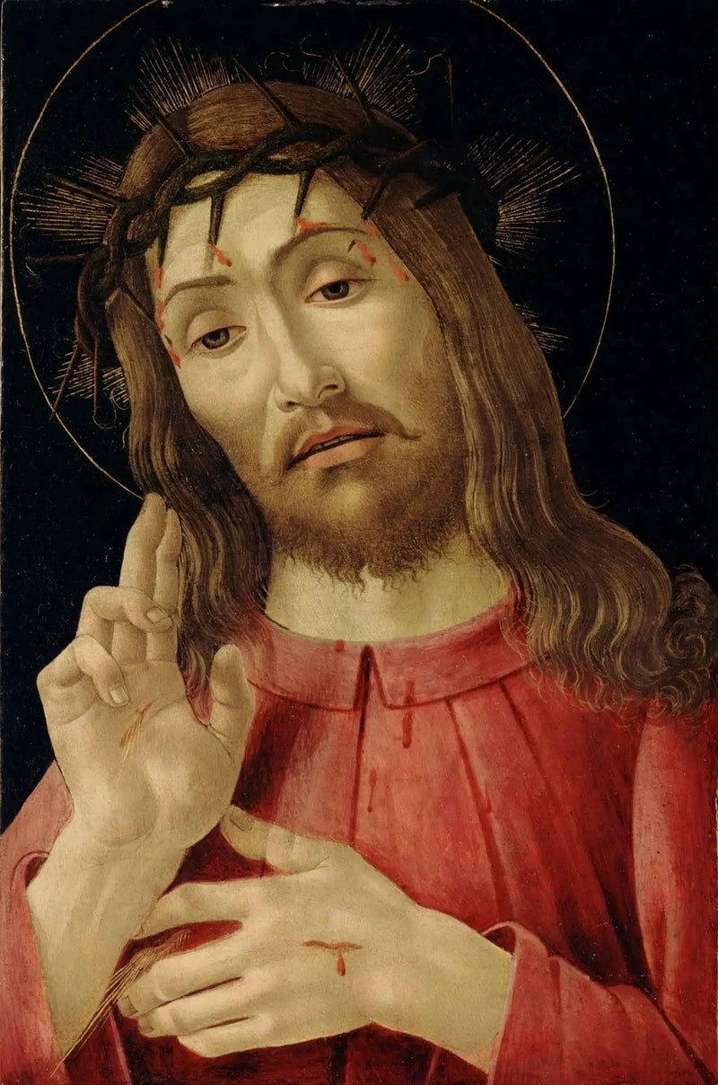 O Redentor Bendizendo - Sandro Botticelli