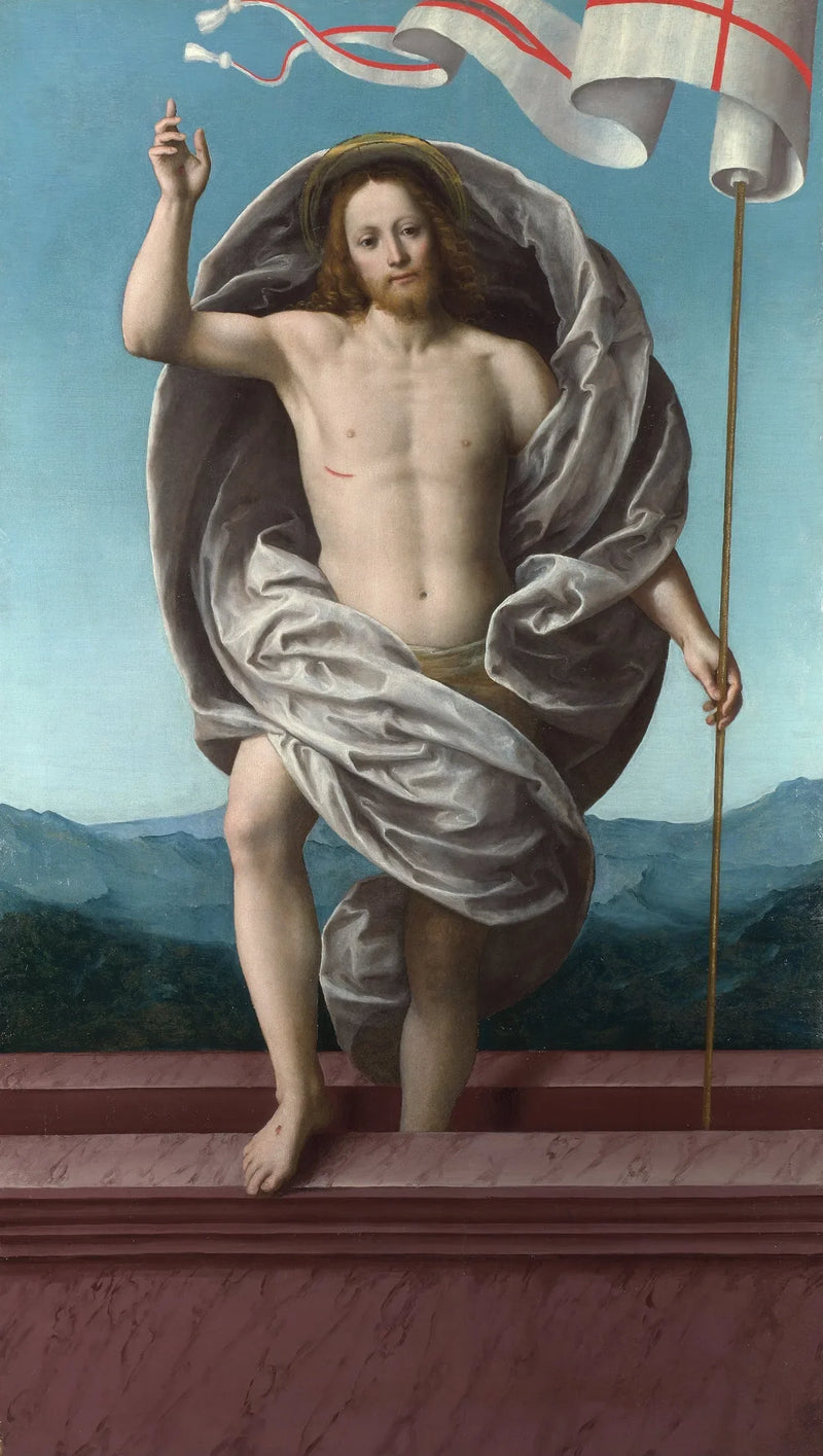 Cristo triunfante saindo de seu túmulo - Gaudenzio Ferrari