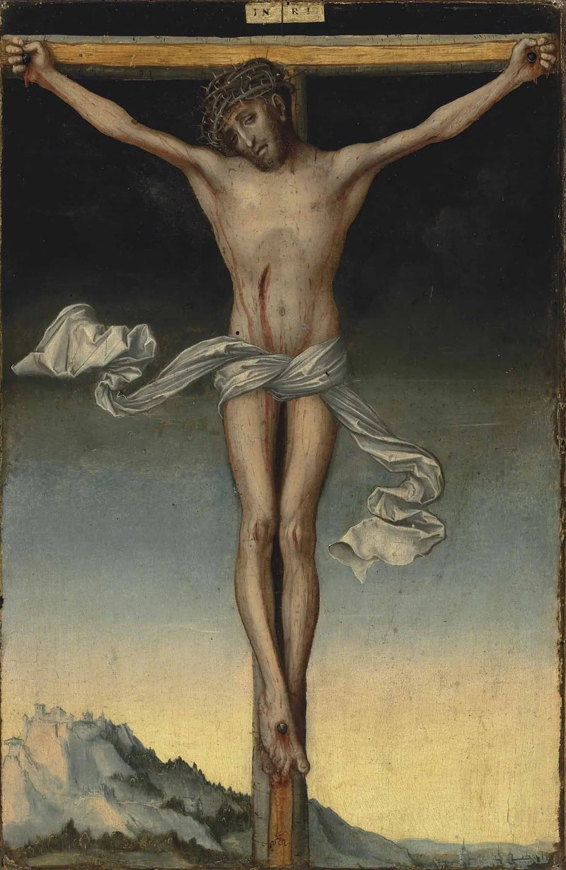 Cristo na Cruz - Lucas Cranach, o Velho