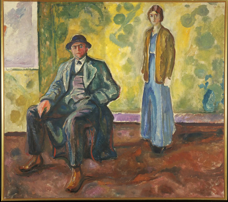 Christian e Hjørdis Gierløff - Edvard Munch