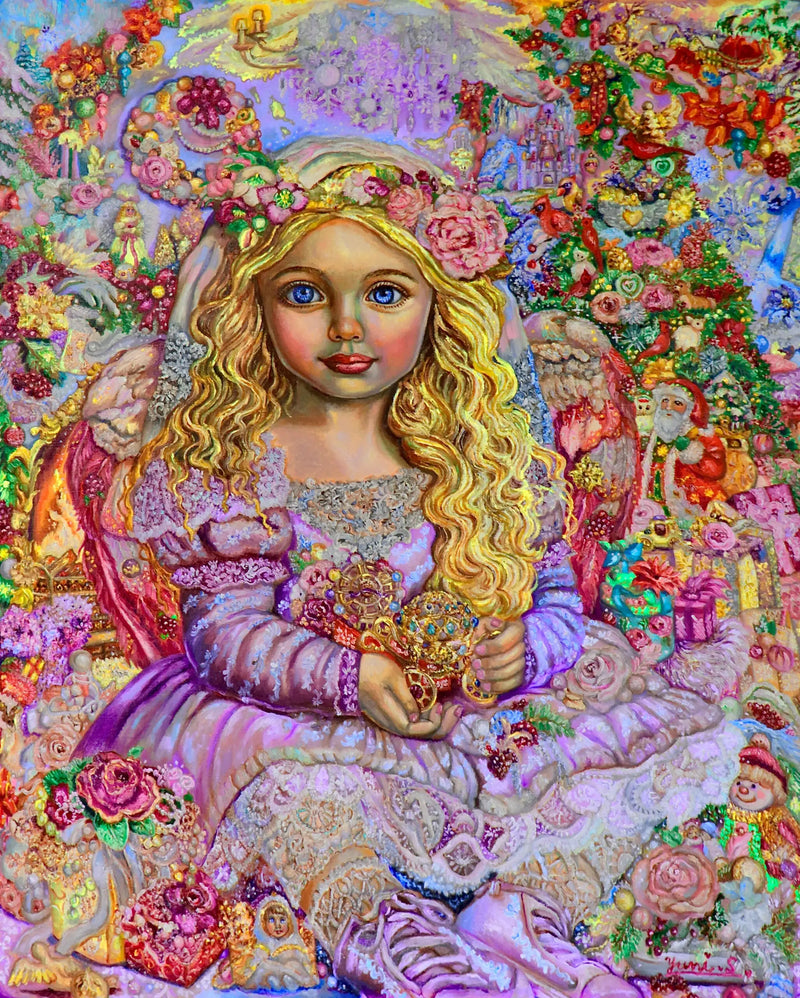 Anjo de presente de Natal - Yumi Sugai