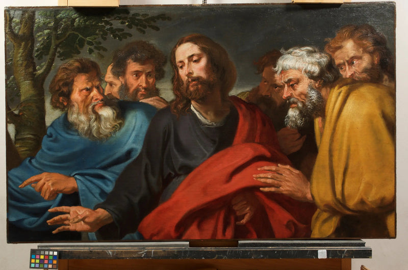 Cristo e os Apóstolos - Antoine van Dyck