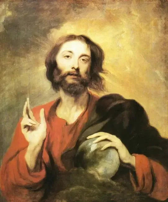 Cristo Salvador do Mundo - Antoine van Dyck