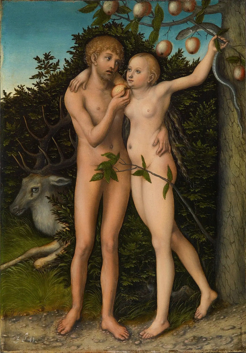 Queda do Homem - Lucas Cranach, o Velho