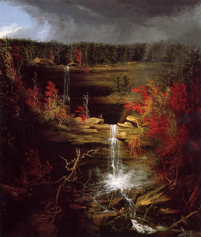 Quedas de Kaaterskill - Thomas Cole