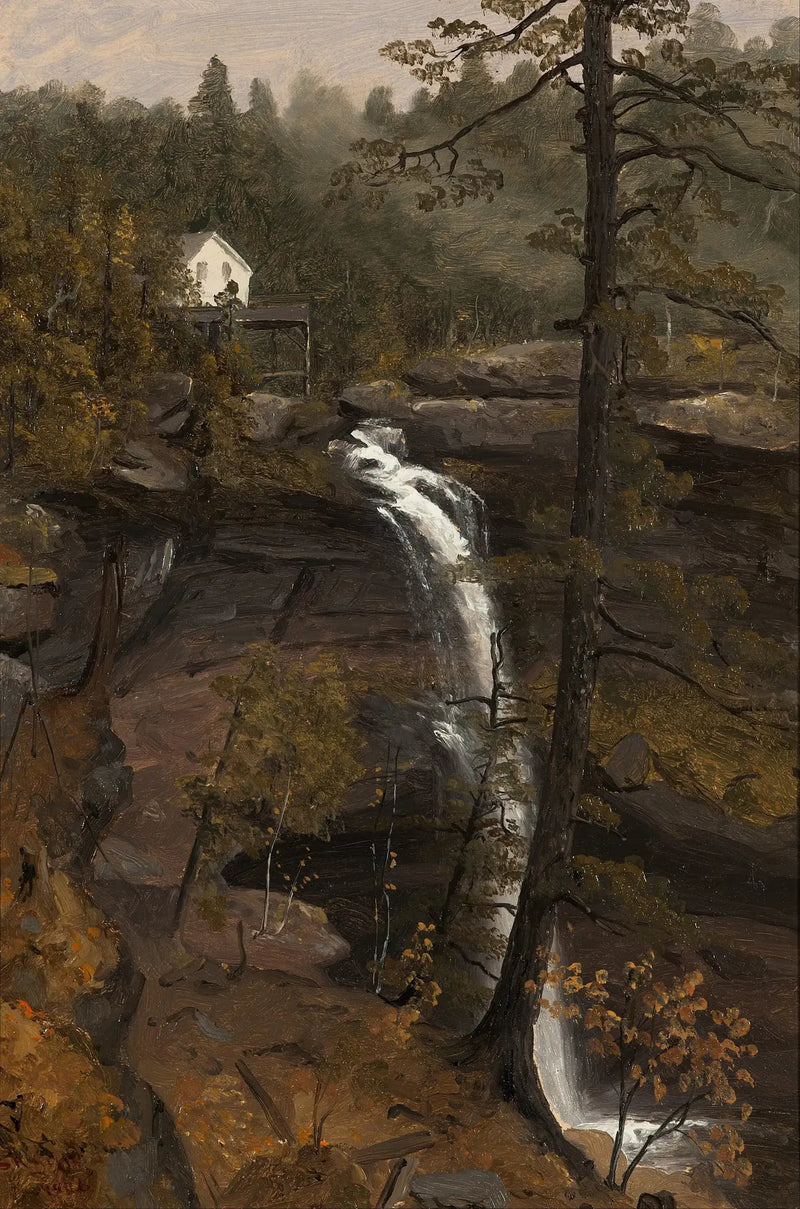 Quedas de Kauterskill - Sanford Robinson Gifford