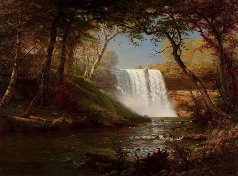 Quedas de Minnehaha - Albert Bierstadt