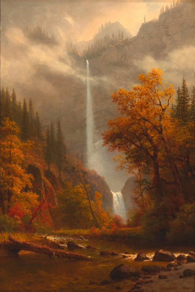 Chutes de Multnomah - Albert Bierstadt - Alpha Reproduction