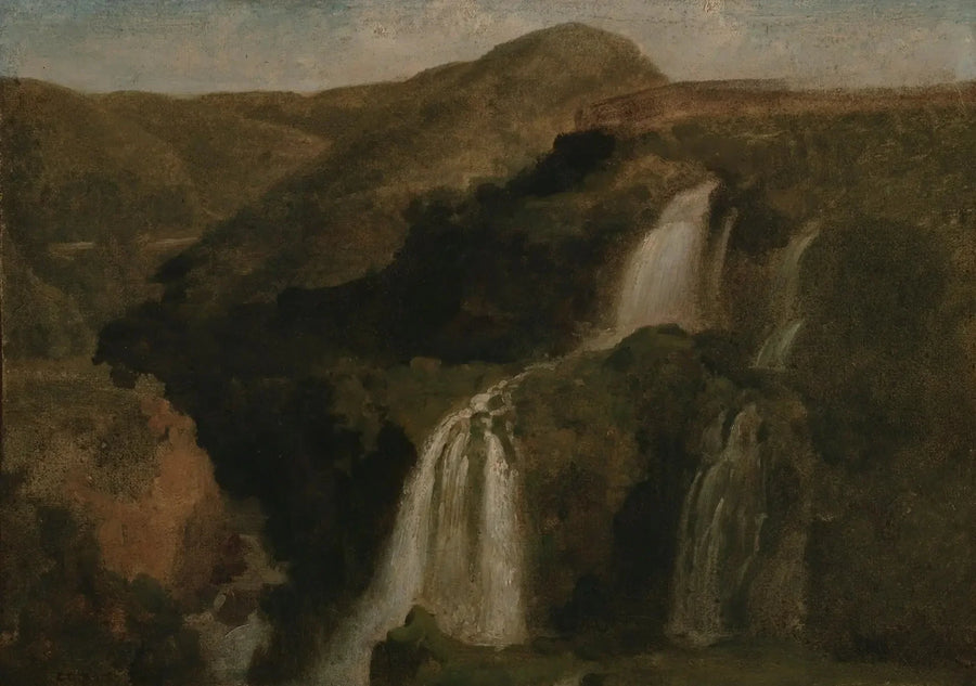 Quedas de Tivoli - Jean-Baptiste Camille Corot