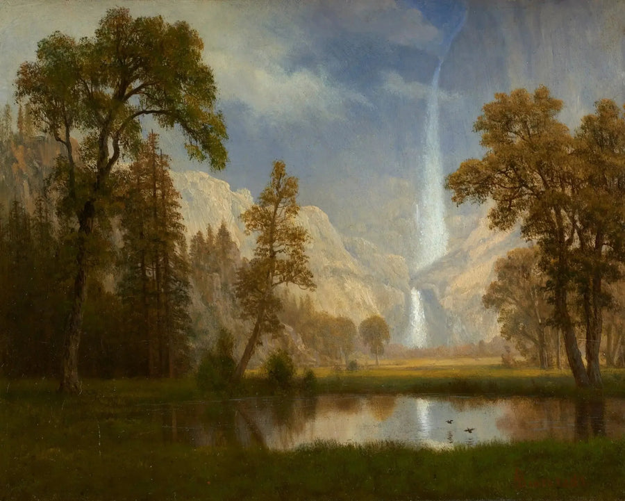 Quedas de Yosemite - Albert Bierstadt