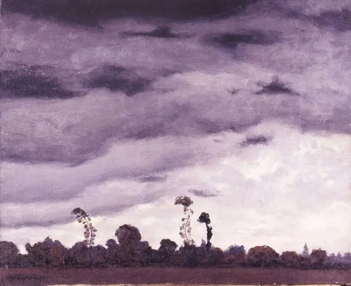 Céu cinza, céu preto - Félix Vallotton