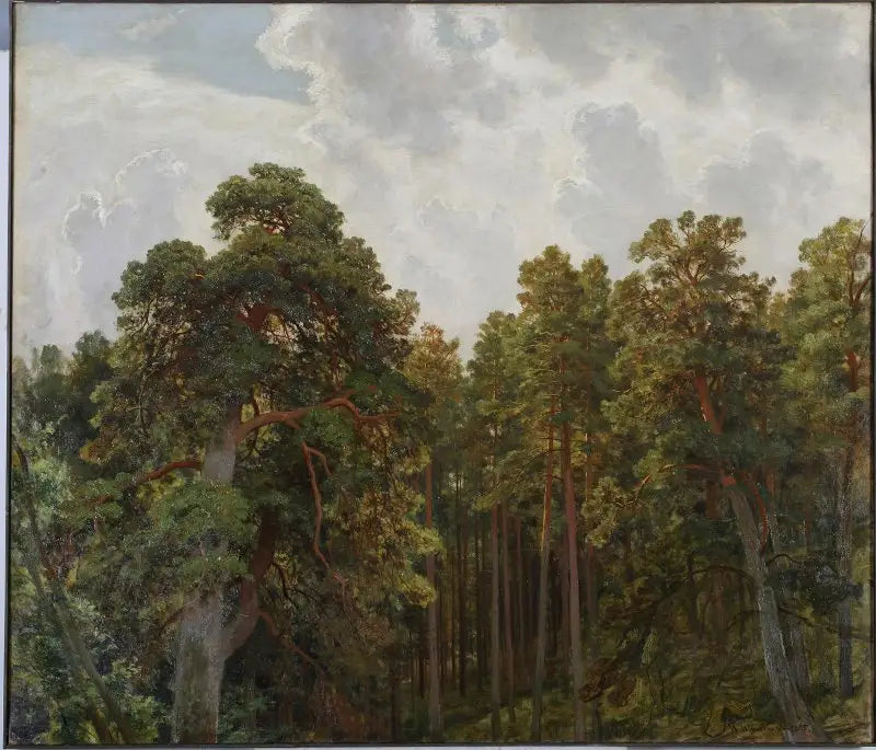 Cumes de pinheiros - Ivan Chichkine