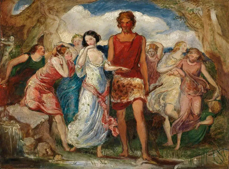 Cimon e Ifigênia - John Everett Millais