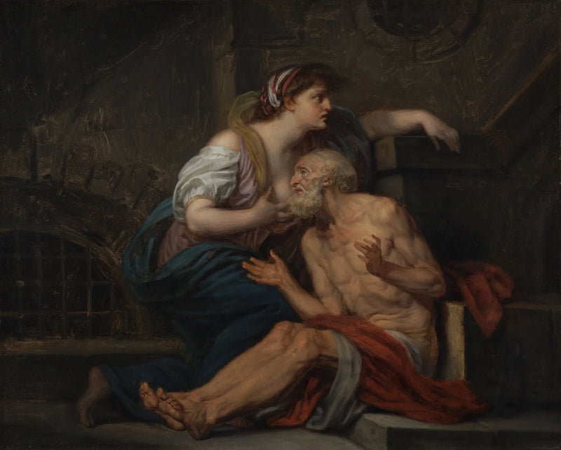 Cimon e Pero: « A caridade romana » - Jean-Baptiste Greuze