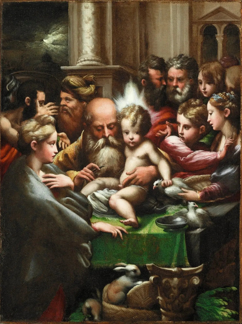 Circuncisão de Jesus - Parmigianino