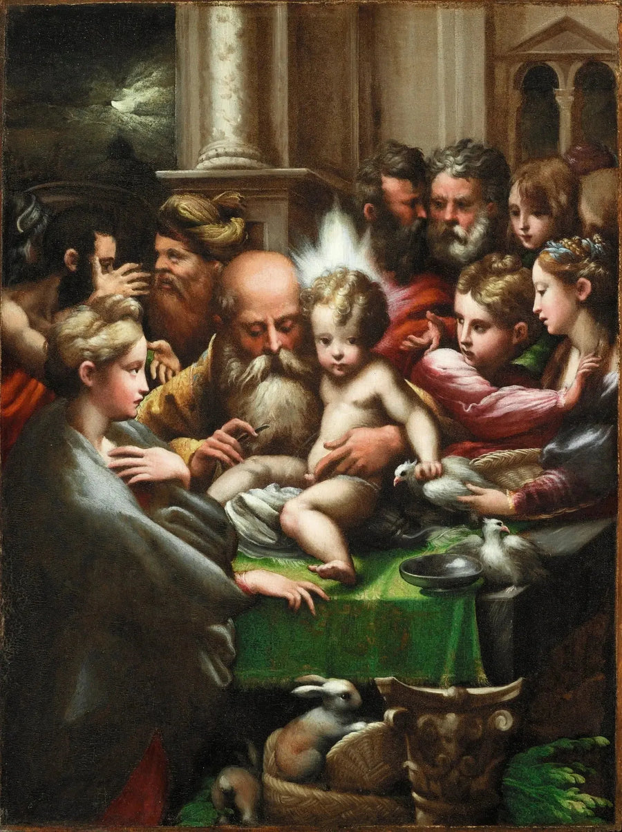 Circuncisão de Jesus - Parmigianino