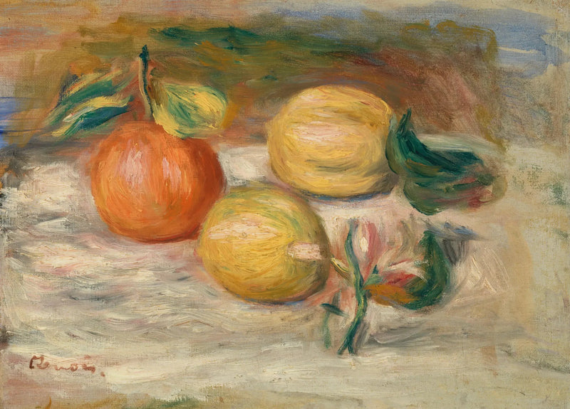 Limões e Laranja (Limões e laranja) - Pierre-Auguste Renoir