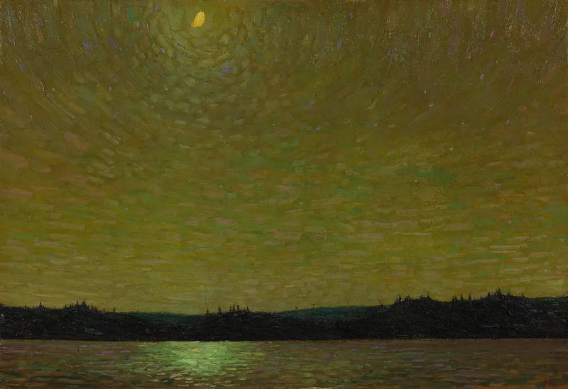 Clair de lune, início da noite - Tom Thomson