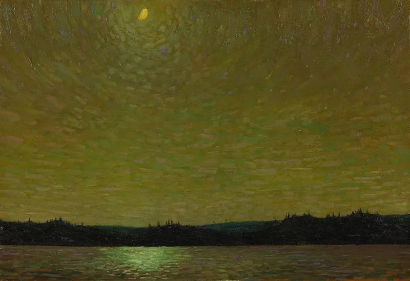 Clair de lune, início da noite - Tom Thomson