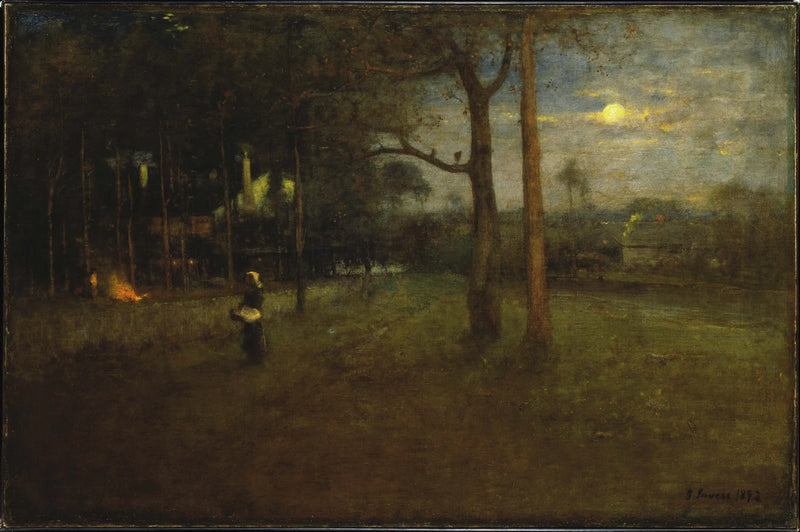 Clair de lune, Tarpon Springs - George Inness