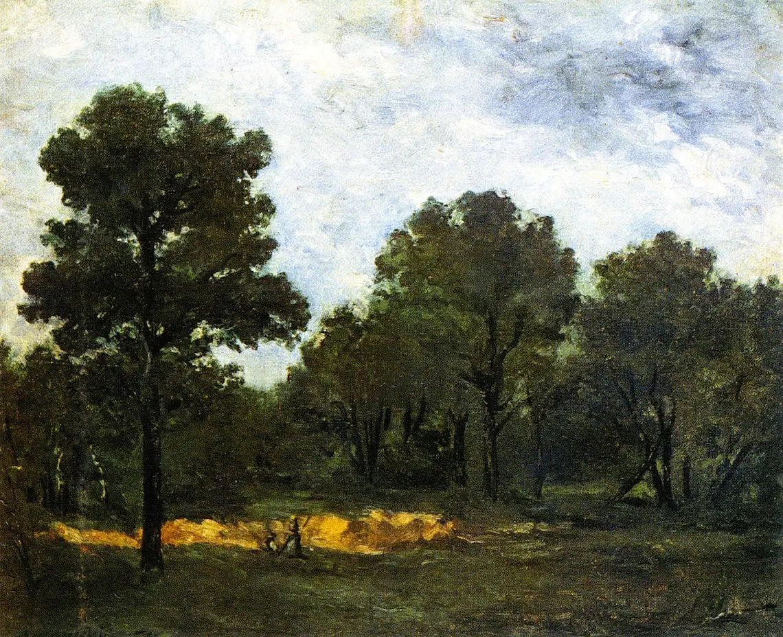 Reproduction du tableau « Clairière II - Paul Gauguin » par Alpha Reproduction en peinture à l’huile