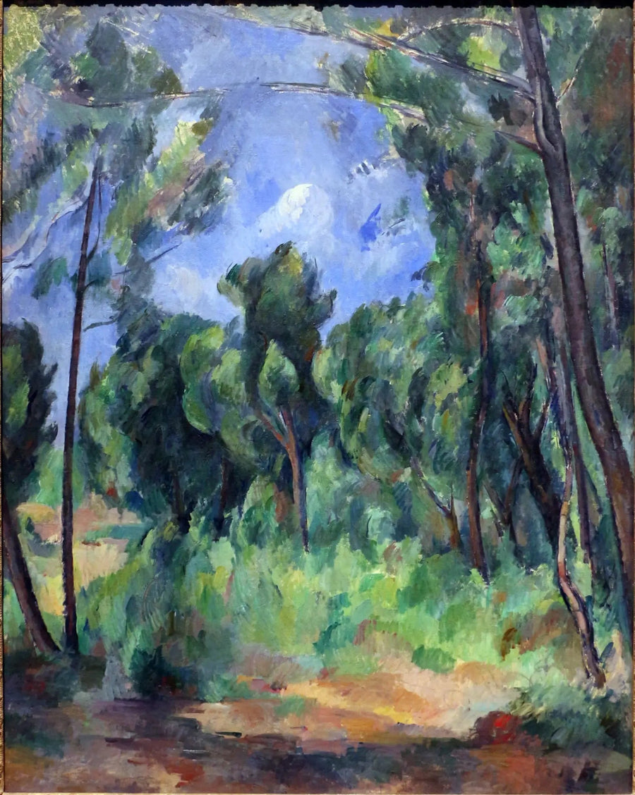 Clareira - Paul Cézanne