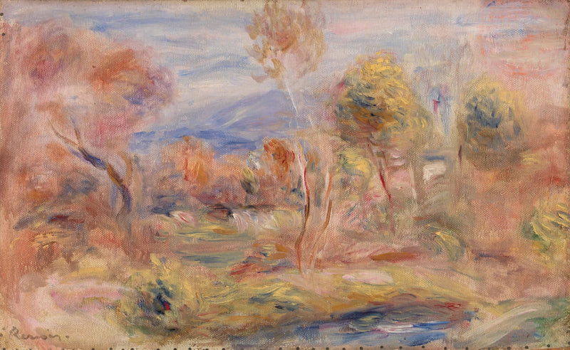Clareira - Pierre-Auguste Renoir