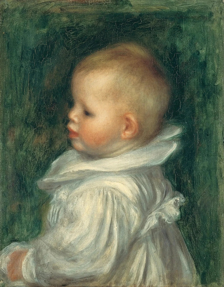 Retrato de Claude Renoir - Pierre-Auguste Renoir