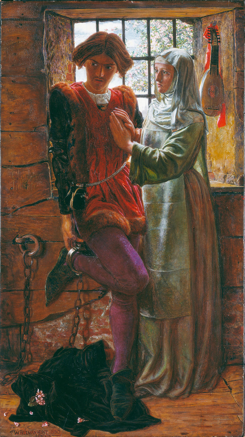 Claudio e Isabelle - William Holman Hunt