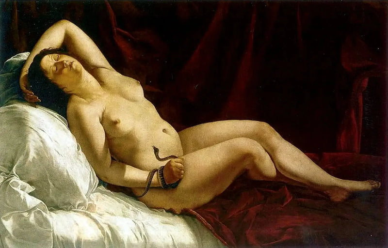 Cleópatra - Artemisia Gentileschi