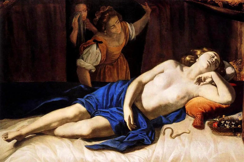 Cleópatra - Artemisia Gentileschi