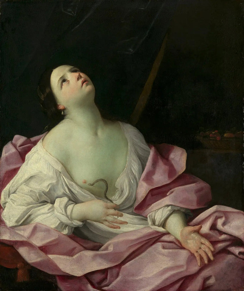 Cleópatra e a víbora - Guido Reni