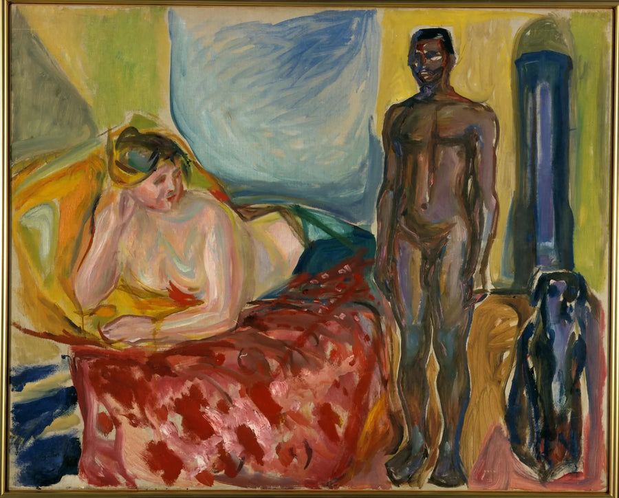 Cleópatra e o Escravo - Edvard Munch